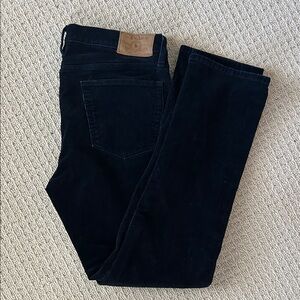 Polo Ralph Lauren Men’s Dark Blue Corduroy Pants - Classic Logo Waistband